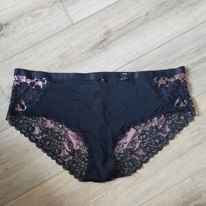Black and Pink Lace Women's Intimate